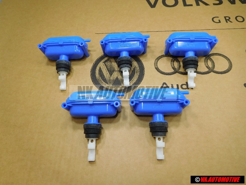 5x Genuine VW Central Locking Vacum Actuator Valve - 443862153B