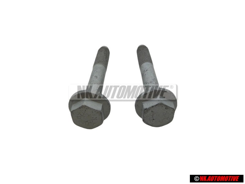 2x Genuine VW Front Control Arm Wishbone Hexagon Bolt M12x1.5x82 - N 90484004