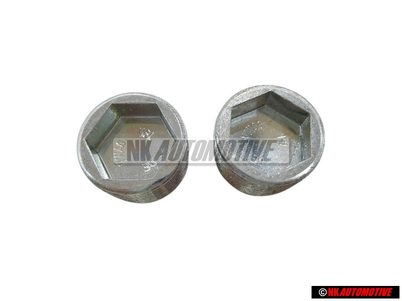 2x Genuine VW Transmission Drain Fill Sealing Plug M24X1.5 - WHT001937