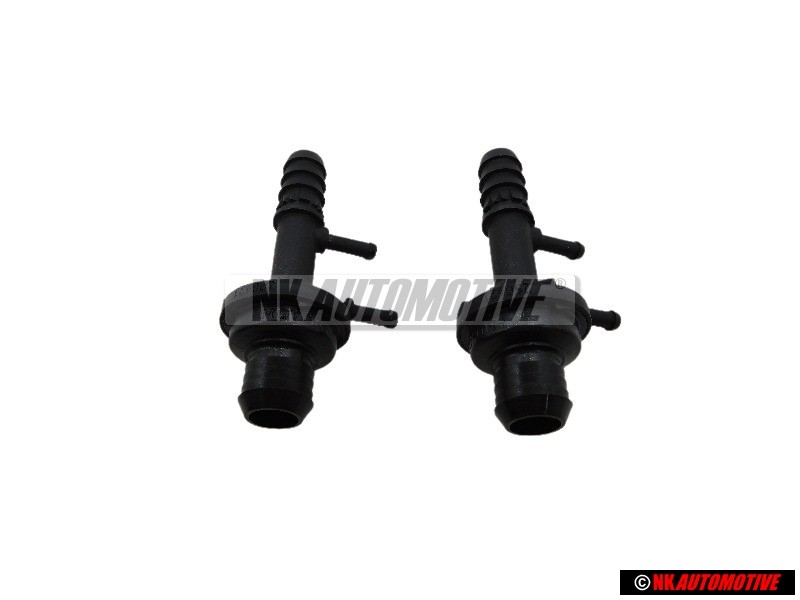 2x Genuine VW Servo Vacum Pipe Non Return Valve - 191611933E