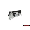 Genuine VW R LINE Front Grill Badge Chrome Black - 3AA853948 FXC