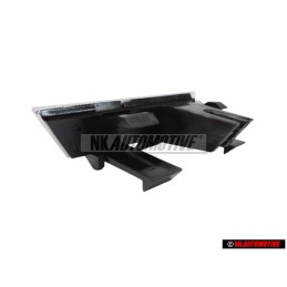 Genuine VW R LINE Front Grill Badge Chrome Black - 3AA853948 FXC