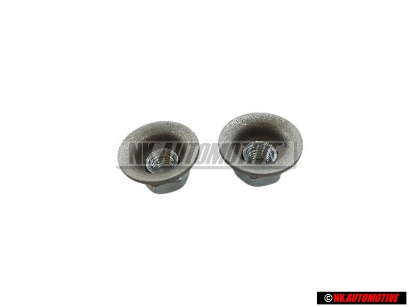 2x Genuine VW Locknut - 191837270