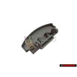 Genuine VW Push Button Flannel Grey - 3B0868445 7DE