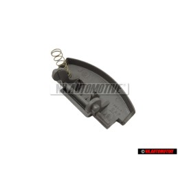 Genuine VW Push Button Flannel Grey - 3B0868445 7DE