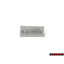 Genuine Audi S3 Rear Boot Badge Emblem Chrome Red - 8P0853735 2ZZ