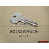 Genuine VW Blank Key For The Fuel Filler Neck - 111837219A S99