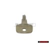 Genuine VW Blank Key For The Fuel Filler Neck - 111837219A S99