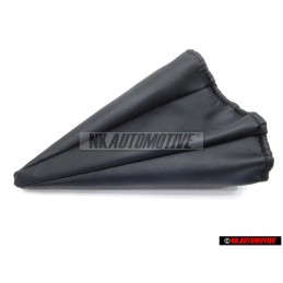 Genuine VW Gearshift Lever Trim (Leatherette) Black - 191711115C C22