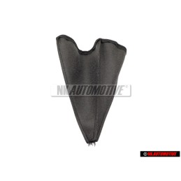 Genuine VW Gearshift Lever Trim (Leatherette) Black - 191711115C C22
