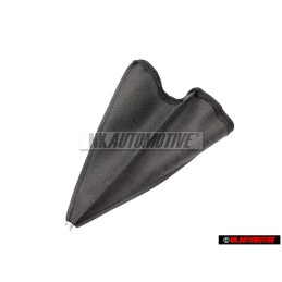 Genuine VW Gearshift Lever Trim (Leatherette) Black - 191711115C C22