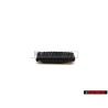 Genuine VW Cover Cap Satin Black - 251857617 01C