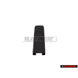 Genuine VW Cover Cap Satin Black - 251857617 01C