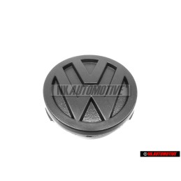 Genuine VW Cover Cap For Steering Wheel Satin Black - 255419685 01C