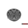 Genuine VW Cover Cap For Steering Wheel Satin Black - 255419685 01C