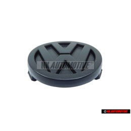 Genuine VW Cover Cap For Steering Wheel Satin Black - 255419685 01C