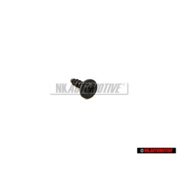 Genuine VW Plastic Slotted Screw - 433862195