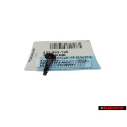 Genuine VW Plastic Slotted Screw - 433862195