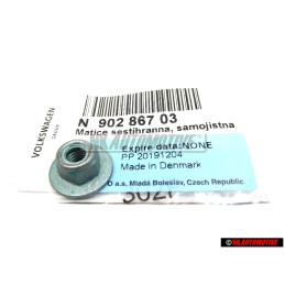 Genuine VW Hex Nut Self Locking With Washer - N 90286703