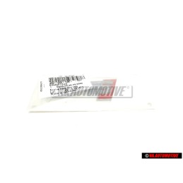 Genuine Audi S6 Rear Badge Emblem Chrome Red - 4B0853735 2ZZ