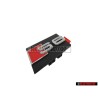 Genuine Audi S6 Front Grill Badge Emblem Black Chrome Red - 4B3853735A 2ZZ