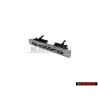 Genuine Audi QUATTRO Front Grill Badge Emblem Chrome - 4D0853736E 2ZZ