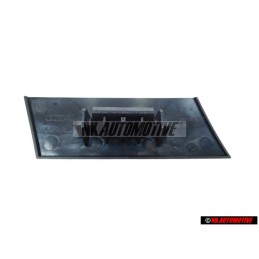 Genuine Audi S6 Front Grill Badge Emblem Black Chrome Red - 4F0853736F 2ZZ