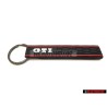 Genuine VW GTI Honeycomb Red KeyTag Keychain Keyring Keyfob - 1KM087013A 6J1