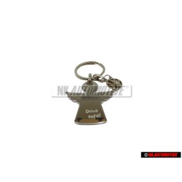 Genuine VW Key Fob Silver - 000087010AFJKA