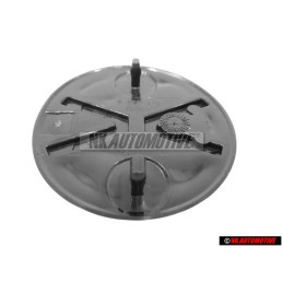Genuine VW Rear Boot Boot Badge Emblem Black 50mm - 191853601B MY8