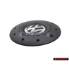 Genuine VW Hub Cap Satin Black High Chrome - 7H0601151B RVB