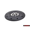 Genuine VW Hub Cap Satin Black High Chrome - 7H0601151B RVB