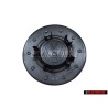 Genuine VW Hub Cap Satin Black High Chrome - 7H0601151B RVB