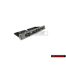 Genuine Audi QUATTRO Front Grill Badge Emblem Chrome - 8E0853736B 2ZZ