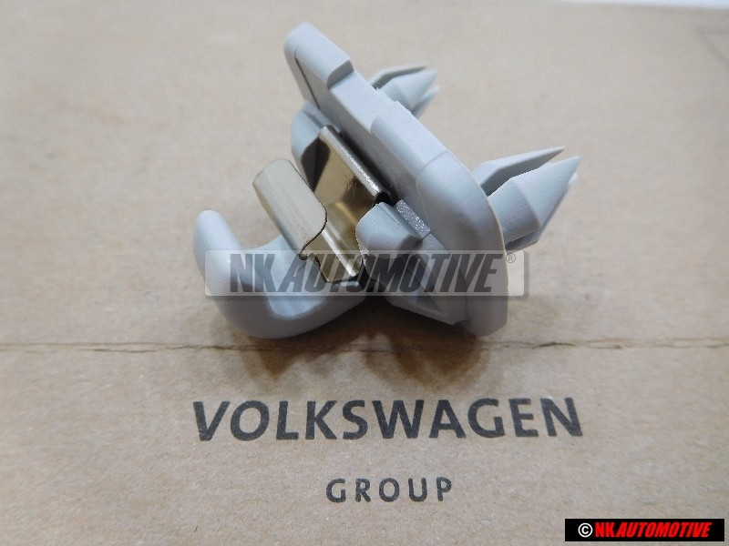 Genuine Audi Retainer For Sun Visor Star Silver - 8W0857562A Z62