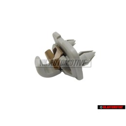 Genuine Audi Retainer For Sun Visor Star Silver - 8W0857562A Z62
