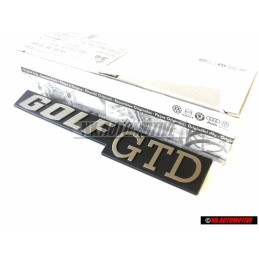 Genuine VW GOLF GTD Rear Boot Badge - 171853687 BD