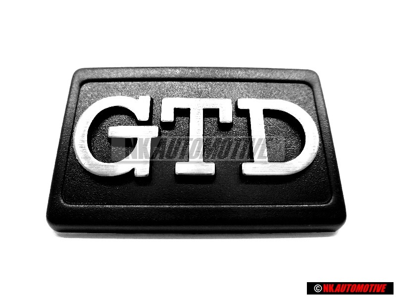 Genuine VW Inscription Gtd Satin Black Chrome Special - 191853688D GX2