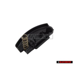Genuine VW Armrest Catch Lid Button Latch Clip Black - 3B0868445 B41