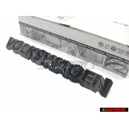 Genuine VW VOLKSWAGEN Rear Badge Emblem Black - 321853685C 01C