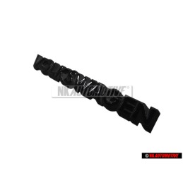 Genuine VW VOLKSWAGEN Rear Badge Emblem Black - 321853685C 01C