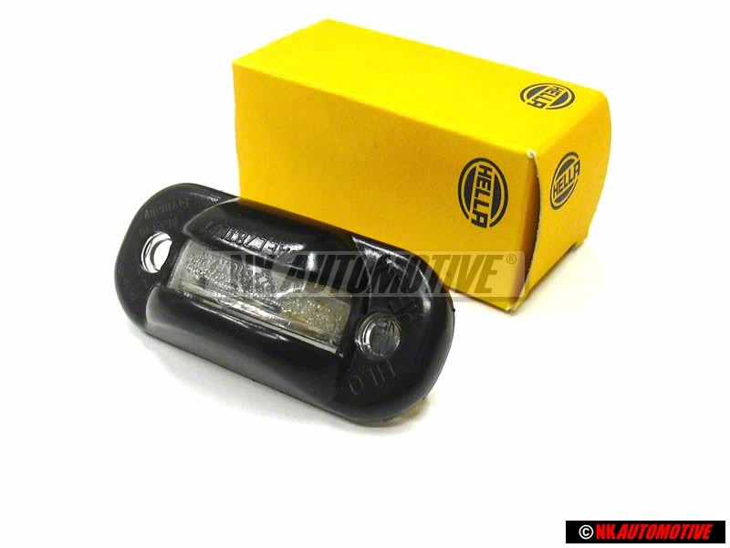 HELLA Rear License Number Plate Light Assembly - 2KA 002 445-111
