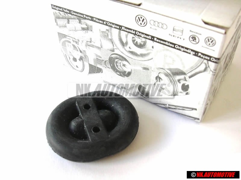 Genuine VW Exhaust Rubber Retainer Mount Hanger - 8A0253147A