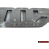 Genuine VW CABRIOLET Rear Boot Badge Emblem White - 155853687B QK6