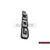 Genuine VW GOLF Rear Badge Emblem White - 191853687F QK6