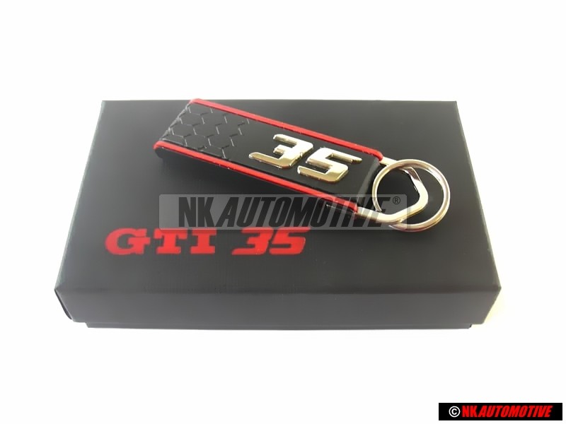 Genuine VW Keychain/Keyring GTI 35 - 5K0087013A 041