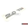 Genuine VW 2.0 TDI Rear Trunk Boot Badge Emblem Chrome Red - 5K0853675R GQF