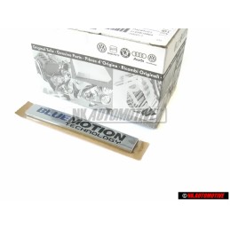 Genuine VW BLUE MOTION TECHNOLOGY Rear Boot Badge Emblem - 5K0853675BCWWS