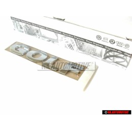 Genuine VW GOLF Rear Trunk Boot Badge Emblem Chrome - 5K0853687A 739