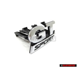 Genuine VW GT SPORT Front Grill Badge Emblem Chrome - 1K6853679C FXC